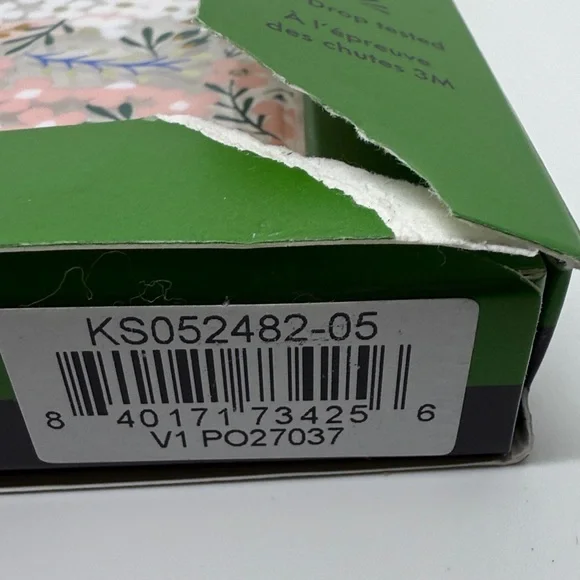 kate spade New York iPhone 15 Pro Case - Pink, Blue, and Gold Floral - Picture 7 of 7